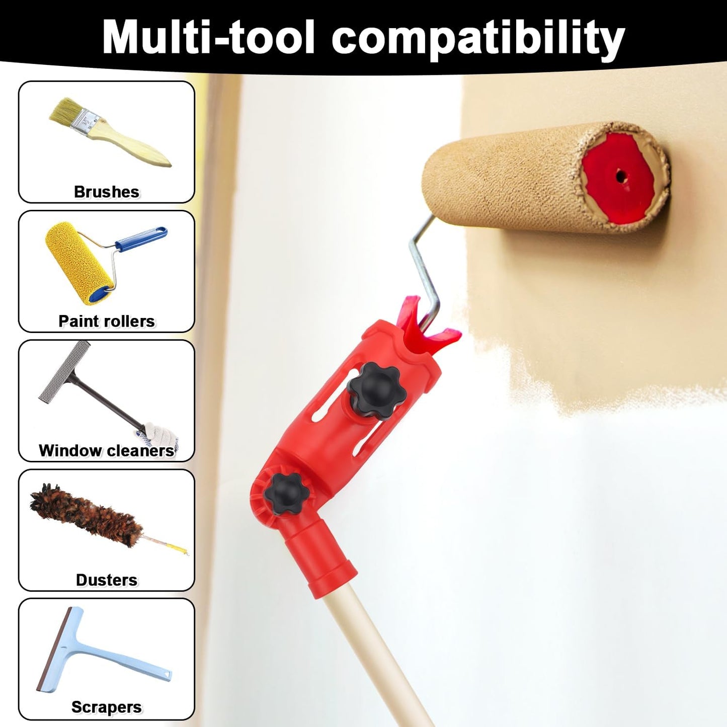 Extensor Multi-Ângulo para Pintura