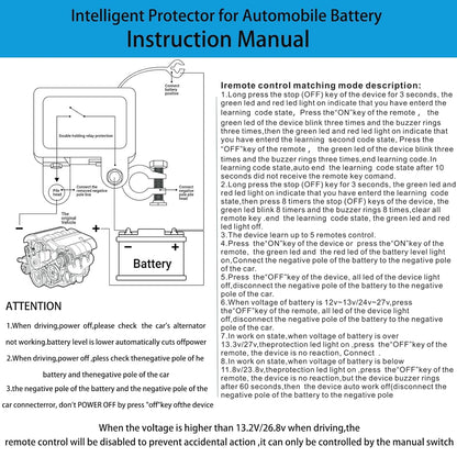 Interruptor mestre remoto de corte de bateria para carro 12 V 240 A