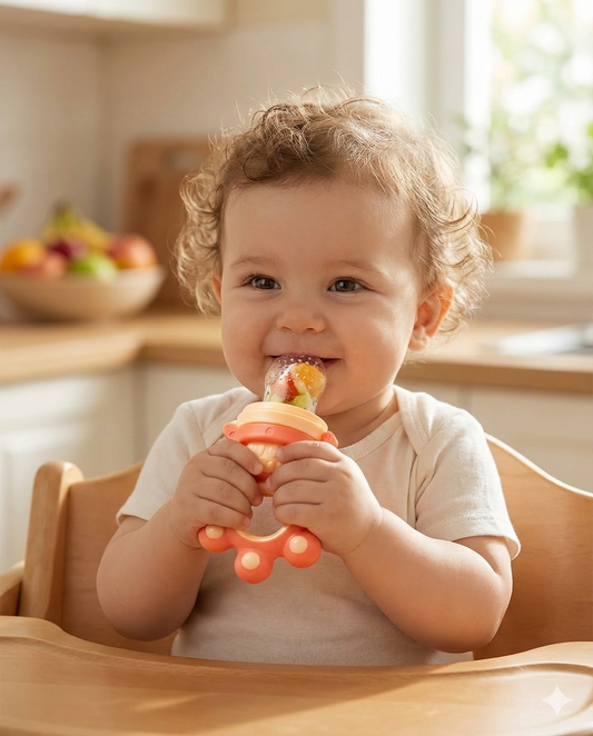 Chupeta de Silicone 3 em 1 – Acalma, Massageia e Ajuda na Dentição